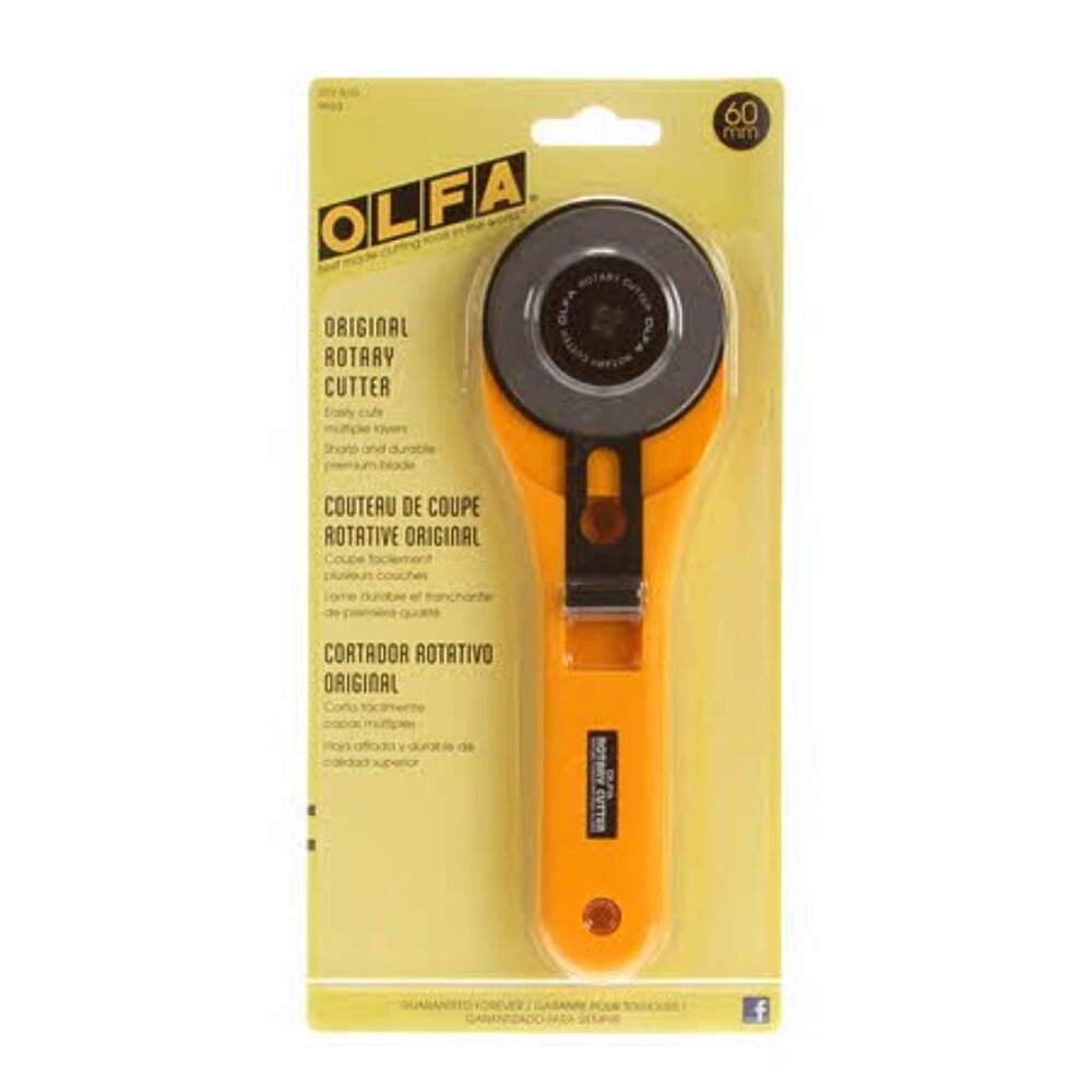 Olfa Standard Straight Rotary Cutter 60mm NEW